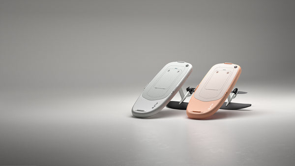 Fliteboard AIR eFoils product hero in Pebble and Coral